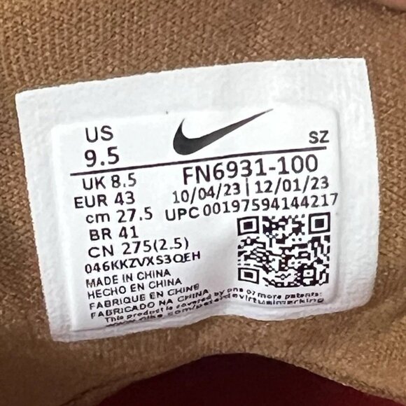 Nike Air Jordan 9 Golf Shoes Mens Size 9.5 Low NRG US Open White Grey FN6931-100 - Picture 10 of 15